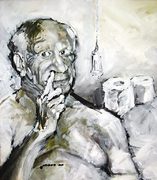 Pablo Picasso, moderne Kunst, lustige Porträts von Nikolaus Pessler