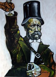 Friedrich Nietzsche, Porträt von Nikolaus Pessler, Freidenker Galerie, schöne Sprüche und Zitate