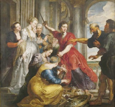 Männer in Frauenkleidern - Peter Paul Rubens, Fetischismus in der Kunst - Achilles unter den Töchtern des Lykomedes