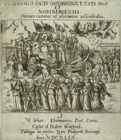 Friedensstadt Osnabrück, Darstellung des Religionsfrieden 1649