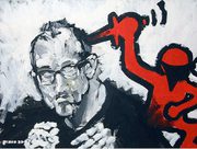 Keith Haring, moderne Kunst, Porträt von Nikolaus Pessler