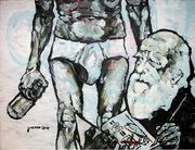 Darwins Theorie, moderne Kunst, Bild von Nikolaus Pessler