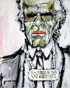 Karl Lagerfeld Porträt von Nikolaus Pessler